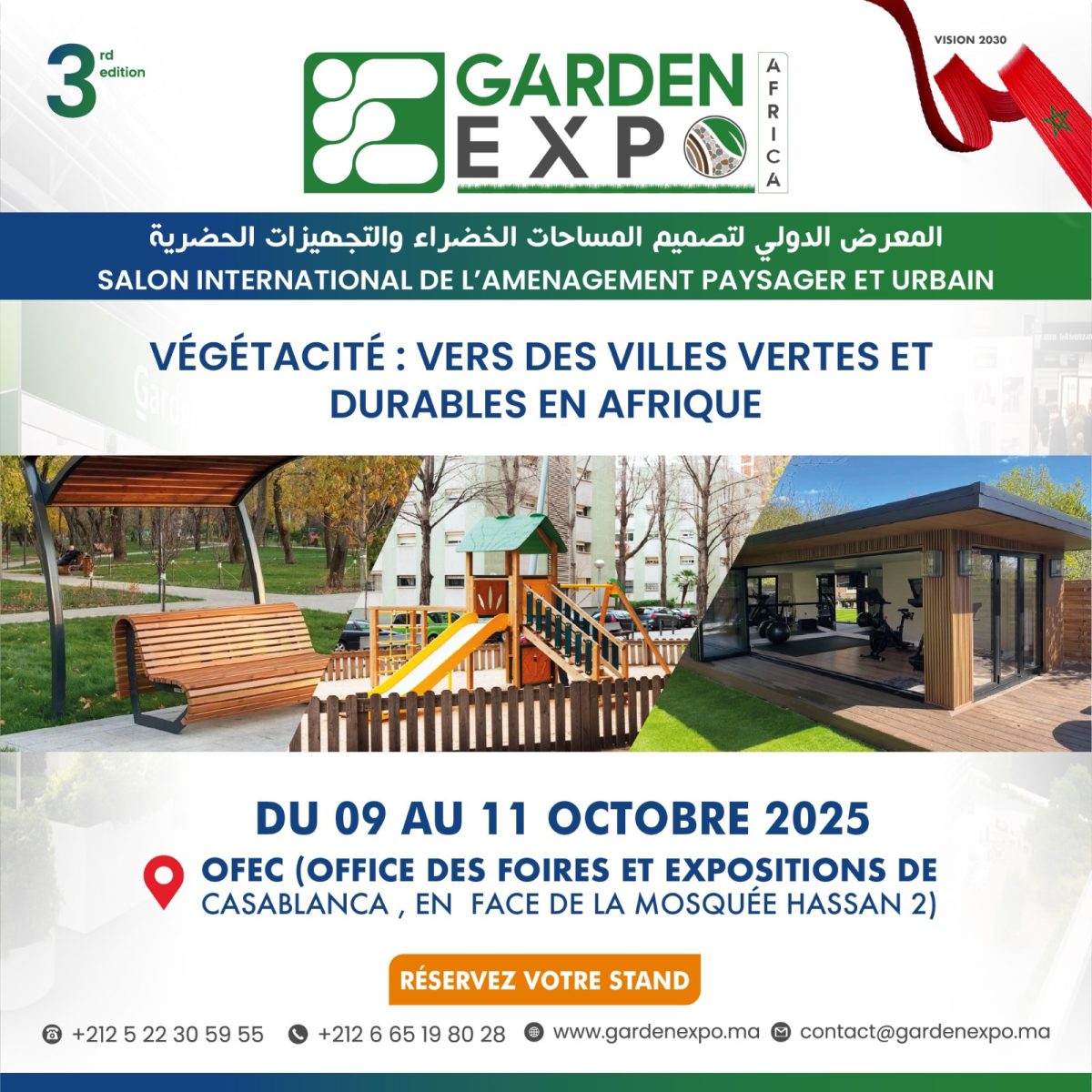 Conférence sur le développement durable Afrique animée lors de Garden Expo Africa 2025.
